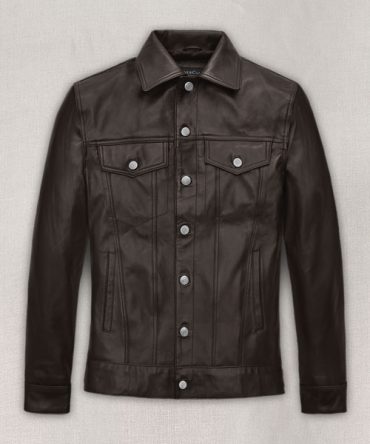 Men's Classic Black Lambskin Leather Jacket