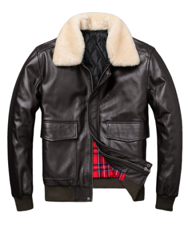 Men's Premium Leather Bomber Jacket
